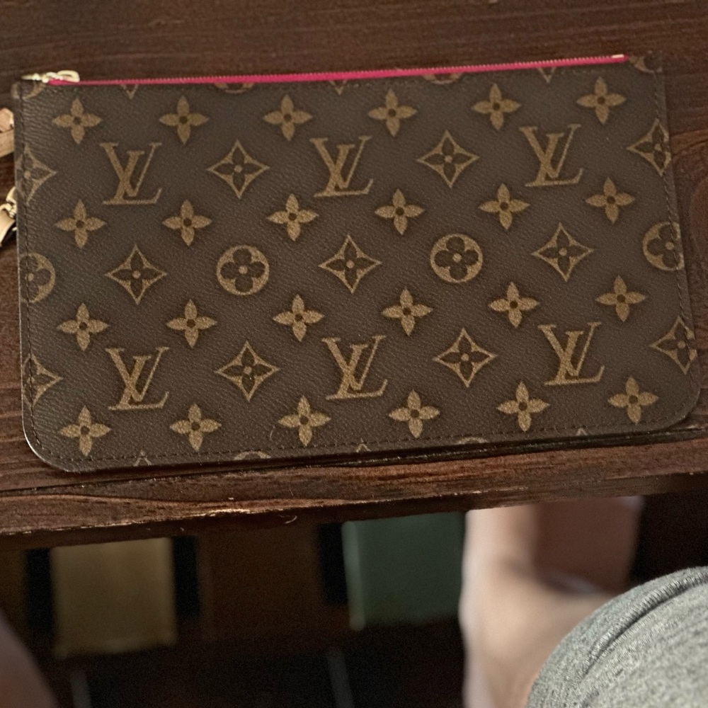 Authentic LV wristlet